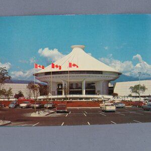 Vintage Postcard - HR MacMillan Planetarium Vancouver- Natural Color Productions